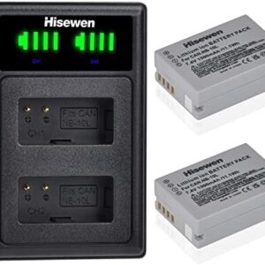 Paquete de 4 baterías NB-6L + Cargador
