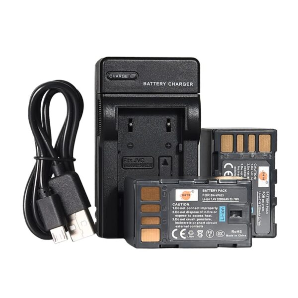 Baterías y cargador DSTE para JVC 🔋