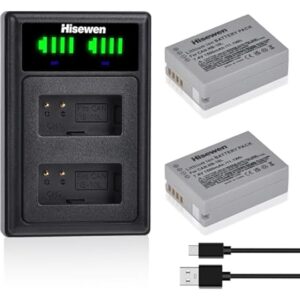 Pack de 2 baterías NB-10L + cargador